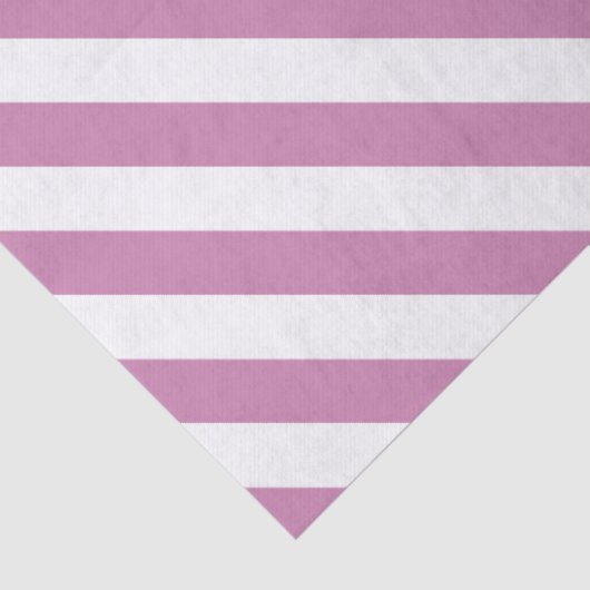 Dusty Purple and White Striped 薄葉紙 (詳細)