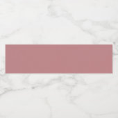 Dusty Rose ペットボトルラベル (シングルラベル)