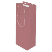 Dusty Rose ワインギフトバッグ (正面アングル)
