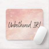 Dusty rose and moon milk AI art マウスパッド (マウス)