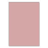 Dusty Rose Baby Blocks Editable Tent Cards  テーブルナンバー (裏面)