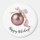 DUSTY ROSE CHIC HOLIDAYS MAGNET マグネット (正面)