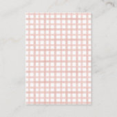 Dusty Rose Display Shower Card | Unwrapped Gifts  エンクロージャーカード (裏面)