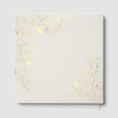 Dusty Rose Gold Photo Wedding ゲストブック (裏面)