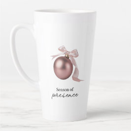 DUSTY ROSE LATTE MUG FOR CHIC HOLIDAY カフェラテマグ