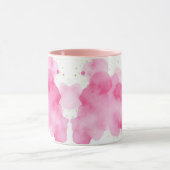 Dusty Rose Sprinkled Gold Mug Tasse マグカップ (中央)