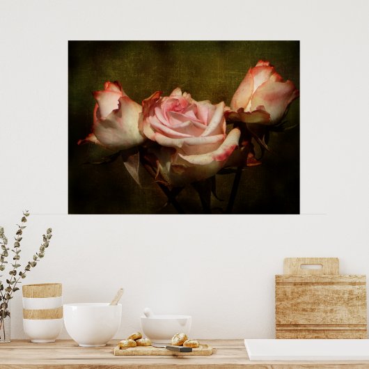 Dusty Rose Stretch Poster Print ポスター (キッチン)