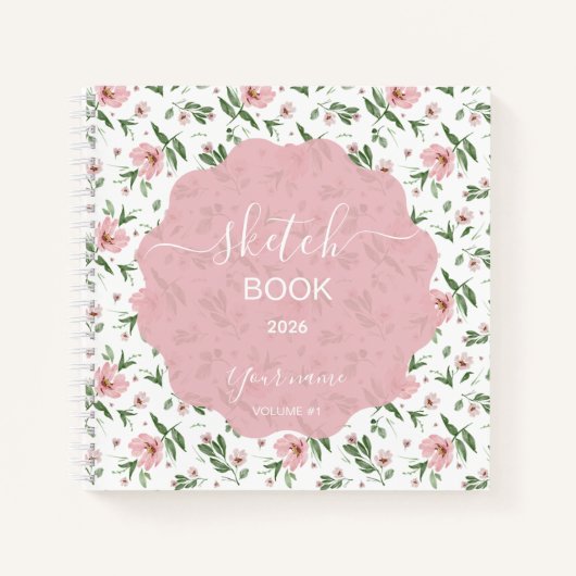 Dusty Roses ノートブック (正面)