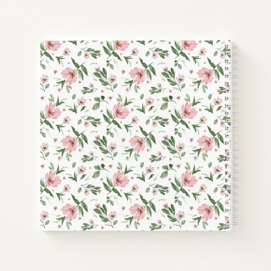 Dusty Roses ノートブック (裏面)