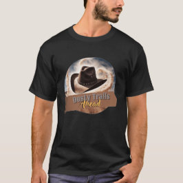 Dusty Trail Adventure - Cowboy Hat Graphic T-Shirt Tシャツ