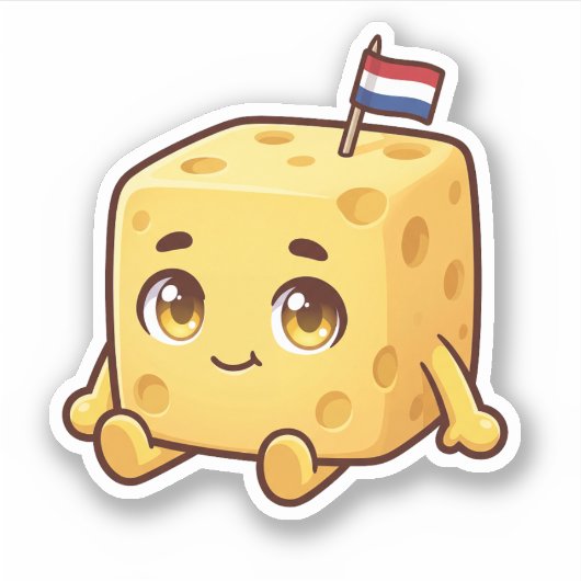 Dutch Cheese Sticker シール (正面)