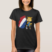 Dutch fan cat tシャツ (正面)