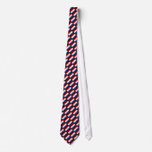 Dutch flag of The Netherlands pattern neck tie ネクタイ (正面)
