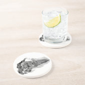 Dutch Hound Resting –  Graphic Coaster コースター (側面)