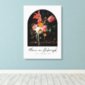 Dutch Masters: A Floral Still Life キャンバスプリント (インサイチュ (ウッドフロア))