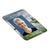 Dutch Netherlands windmill Memorial Keepsake マグネット (右側)