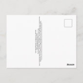 Dutch Salland Region Westerveldse Bos Forest ポストカード (裏面)