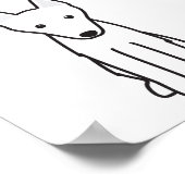 Dutch Shepherd ポスター (角)