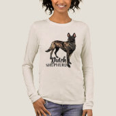 Dutch Shepherd -Hollandse Herdershond トライブレンドＴシャツ (正面)