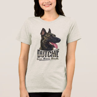 Dutch Shepherd -Hollandse Herdershond トライブレンドＴシャツ
