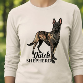 Dutch Shepherd -Hollandse Herdershond トライブレンドＴシャツ