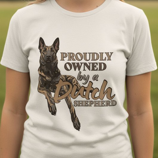 Dutch Shepherd -Hollandse Herdershond トライブレンドＴシャツ