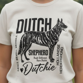 Dutch Shepherd -Hollandse Herdershond トライブレンドＴシャツ