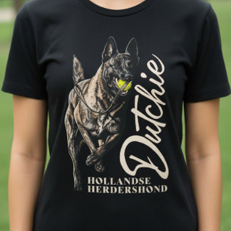 Dutch Shepherd -Hollandse Herdershond トライブレンドＴシャツ