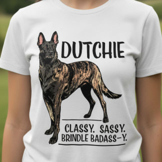Dutch Shepherd -Hollandse Herdershond トライブレンドＴシャツ