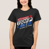 Dutch Shepherd -Hollandse Herdershond トライブレンドＴシャツ (正面)