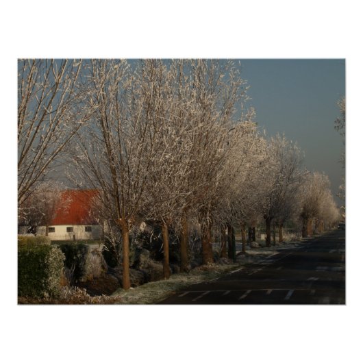 Dutch town, winter ポスター (正面)