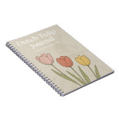 Dutch Tulip Journal: Nature-Inspired Notebook  ノートブック (右側)