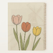 Dutch Tulip Journal: Nature-Inspired Notebook  プランナー手帳 (裏面)