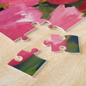 Dutch Windmill | Tulip Flower Field Watercolor ジグソーパズル (側面)