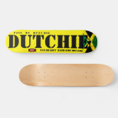 DUTCHIE JMT 7 3/4"スケートボードデッキ スケートボード (横)