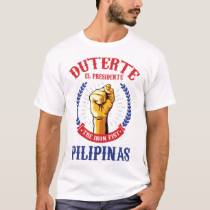 Duterteフィリピンの大統領 Tシャツ