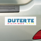 Duterte DU30のバンパーステッカー バンパーステッカー (車上)
