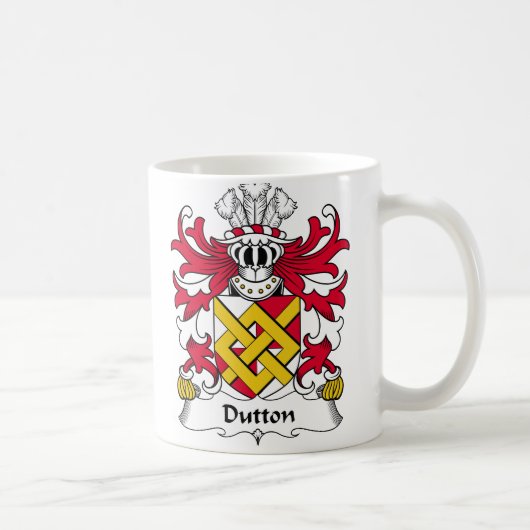 Duttonの家紋 コーヒーマグカップ (右)