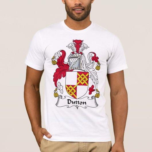 Duttonの家紋 Tシャツ (正面)