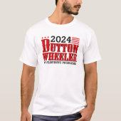 Dutton Wheeler 2024 We Eliminate Problems Tシャツ (正面)