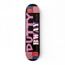 DUTTY BWAY JMT 7 3/4" スケートボードデッキ