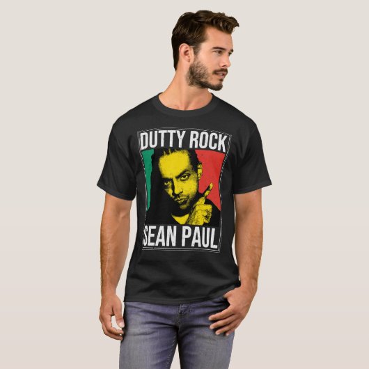 Dutty Rock - Sean Paul Tシャツ (正面フル)