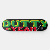 DUTTY YEAH JMT 8 1/2" スケートボードデッキ (横)