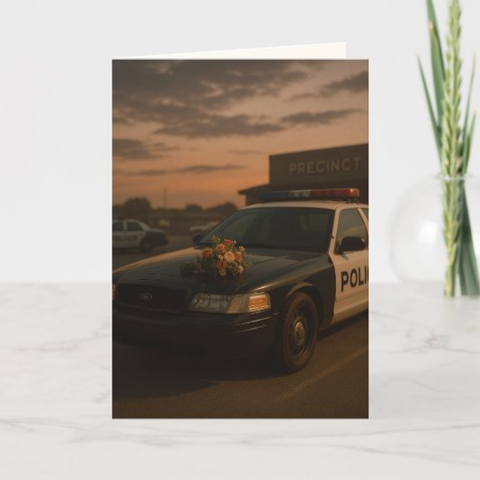 "Duty Done, Rest Earned" Sympathy カード (正面)