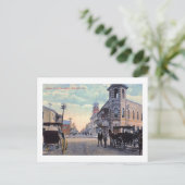 Duval St.、鍵西、フロリダ州1900ヴィンテージ ポストカード (スタンド正面)