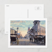 Duval St.、鍵西、フロリダ州1900ヴィンテージ ポストカード (正面/裏面)