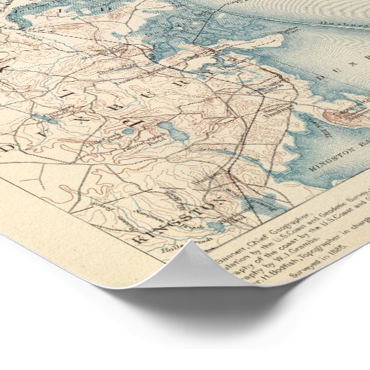 Duxbury, Massachusetts ポスター (角)