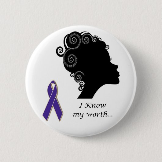 DV 缶バッジ (正面)