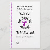 DVAリボン（人間化） チラシ (正面)