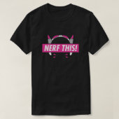 DVa Nerf this Voice line design Tシャツ (デザイン正面)